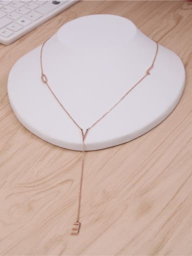 Love Letter Accessories Sweater Necklace