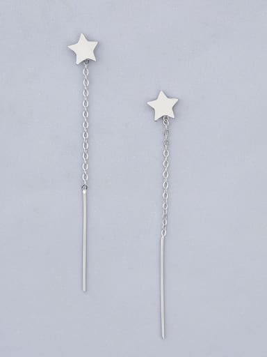 Temperament Star Shaped Drop Earrings