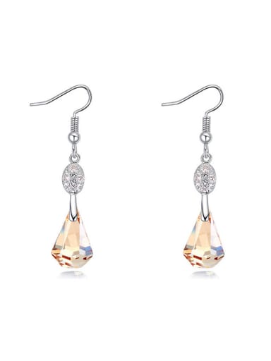 Fashion Water Drop austrian Crystals Alloy Earrings
