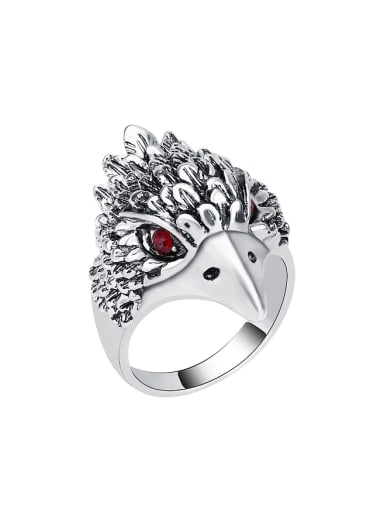 Retro style Personalized Eagle Rhinestones Ring