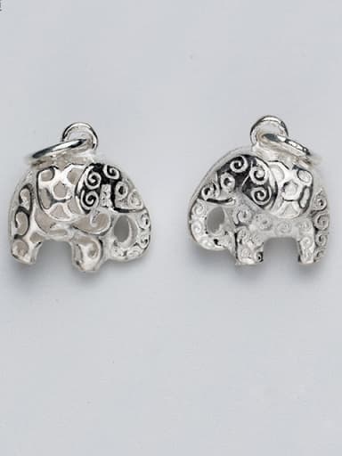 925 Sterling Silver With Silver Plated Cute Animal Charms