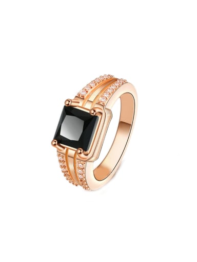 Classical Retro Style Fashion Ring with Zircons