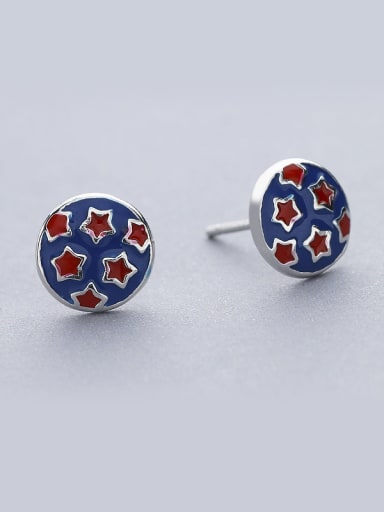 Trendy Round Shaped stud Earring