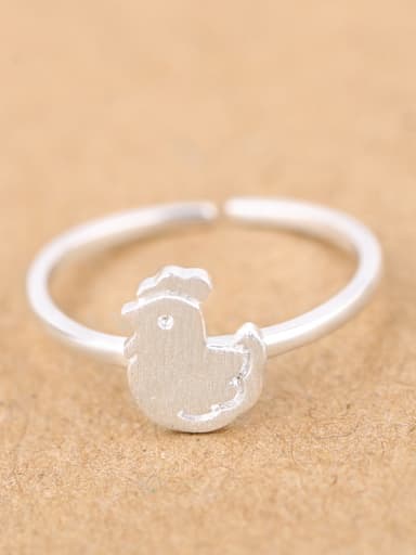 Little Chick Silver Opening Plated