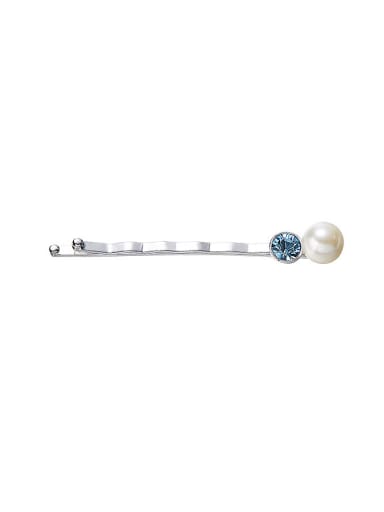 custom Simple Pearl Crystal Hairpin