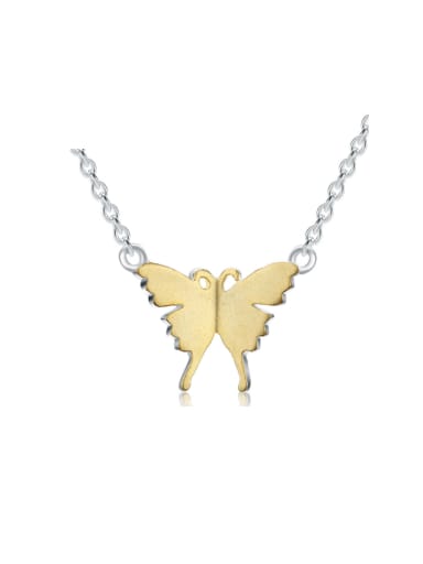 Elegant Fashion Butterfly All-match Women Clavicle Necklace