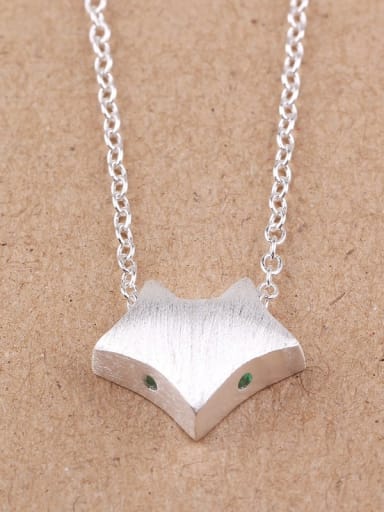 Personalized Fox Necklace
