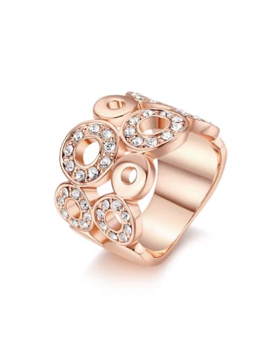 Hollow Round Fashion Hot Selling Women Ring