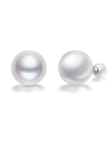 Women Elegant Shell Pearl Earrings