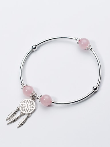 925 Sterling Silver With Silver Plated Cute Bracelets
