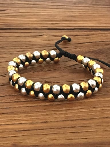 Creative Natural Stones Woven Personality Bracelet