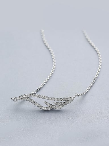Wing Zircon Necklace