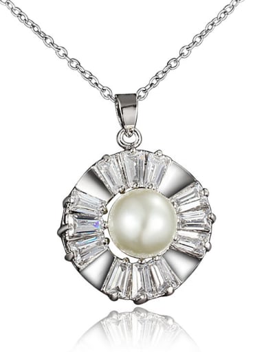 Creative Round Shaped Artificial Pearl Necklace