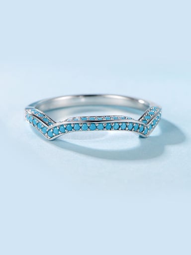 925 Silver Turquoise Ring
