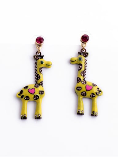 Fashion Lovely Giraffe Stud drop earring