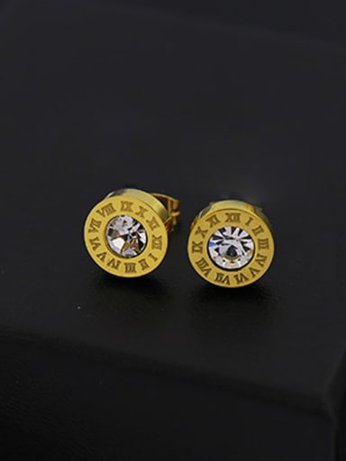 Fashion Small Round Stud Earrings