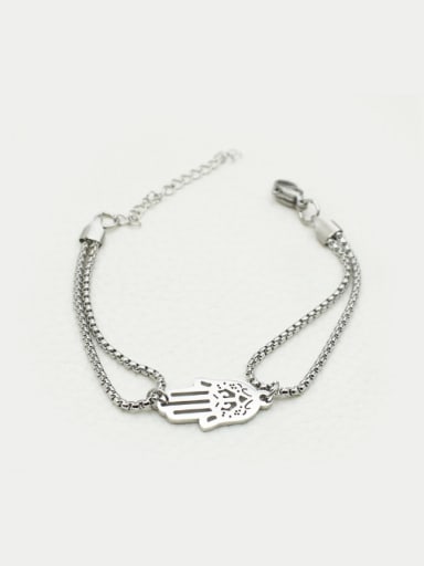 Stainless Steel Palm Accessories Bracelet