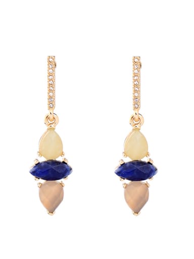 Temperate Personality Stones drop earring