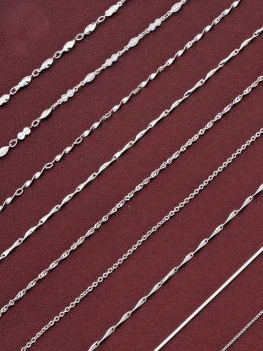 925 Sterling Silver With Various Chains