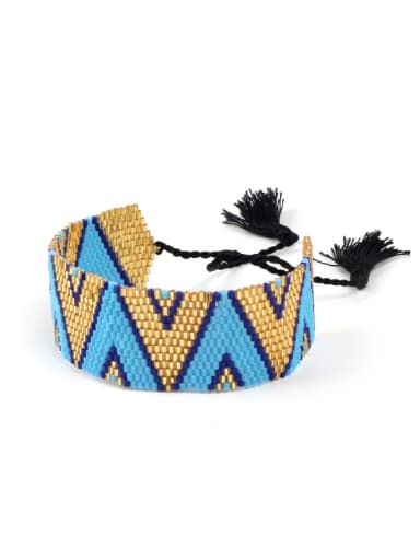 Exaggerate Colorful Bohemia Style Tassel Bracelet