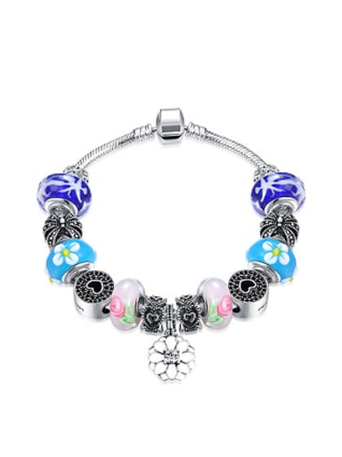 Ethnic style Beads Enamel Bracelet