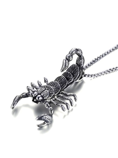 custom Personality Insect Shaped Stainless Steel Men Pendant
