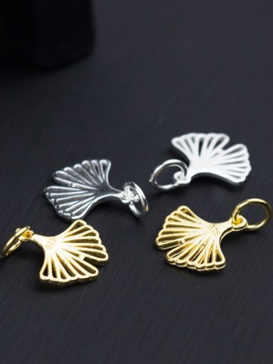 925 Sterling Silver With 18k Gold Plated Trendy Charms