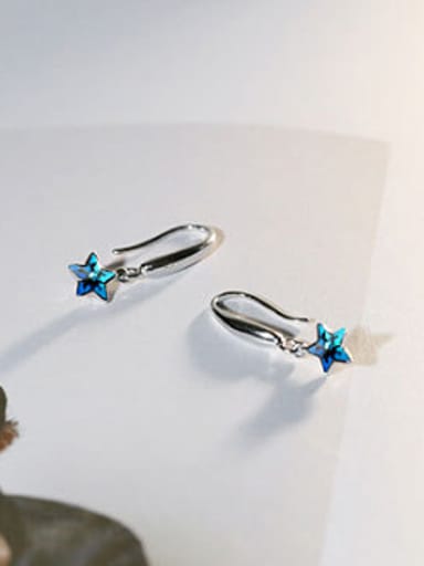 Austria Crystal Little Star Earrings