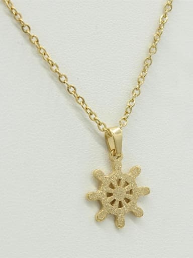 Rero Anchor -shape Sweater Necklace
