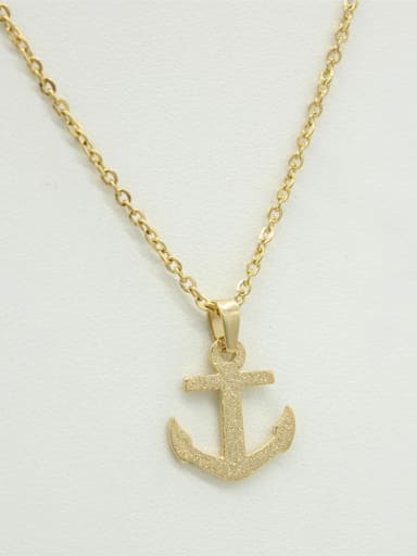 Retro Anchor Western Style Necklace