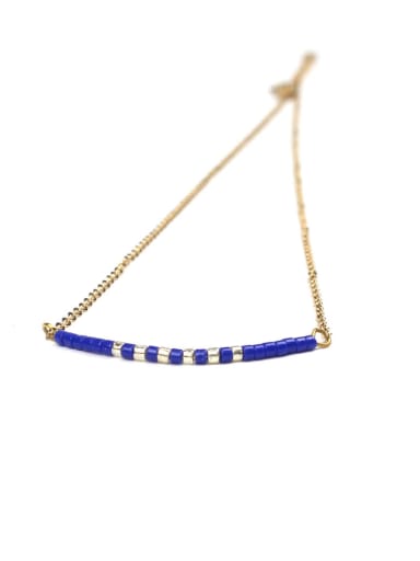 Simple Strip Pendant Women Clavicle Necklace