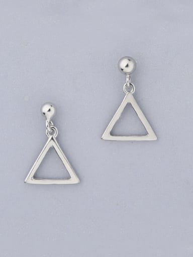Women Triangle Shaped Drop Earrings