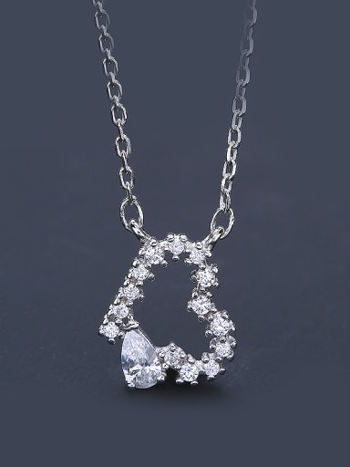S925 Silver Heart Necklace