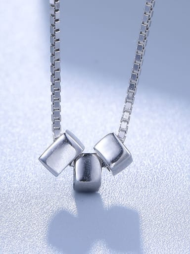 All-match Square Necklace