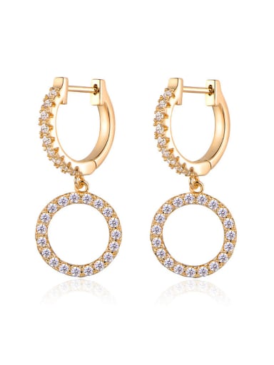 18K Gold Plated drop earring