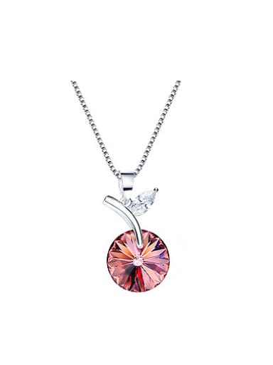 Round-shaped Crystal Necklace