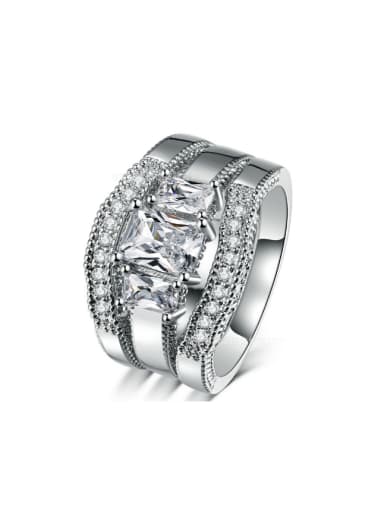 Luxury Layer Noble Unisex Copper Ring