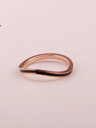Irregular Single Line Simple Ring