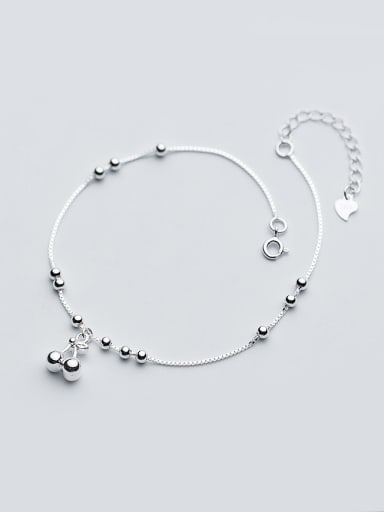 Fashionable Cherry Shaped S925 Silver Foot Jewelry