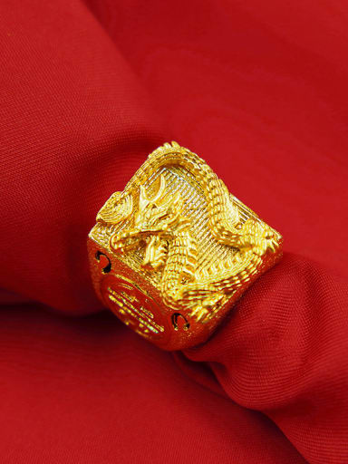 Men Exquisite Dragon Shaped Ring