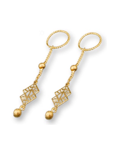 18K Gold Plated Hot Selling Women Drop Earrings