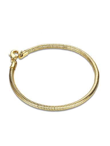 Exquisite 18K Gold Plated Snake Shaped Bracelet