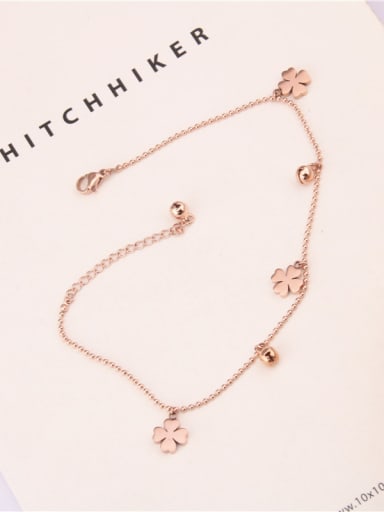 leaf Flower Fashion Simple Anklet