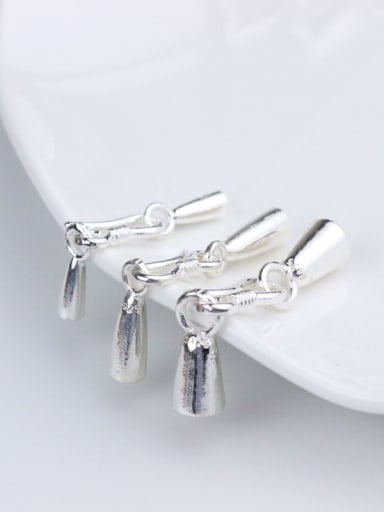 925 Sterling Silver WLobster Claw Cord Clasp