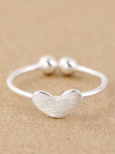 Heart shaped Opening Ring