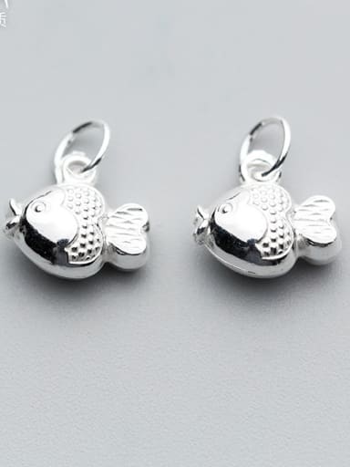 925 Sterling Silver With Silver Plated Delicate Animal Charms
