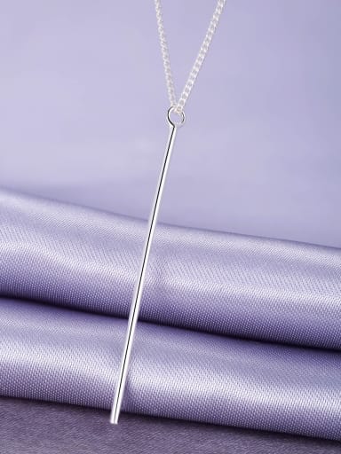 Straight Rod Shaped Necklace