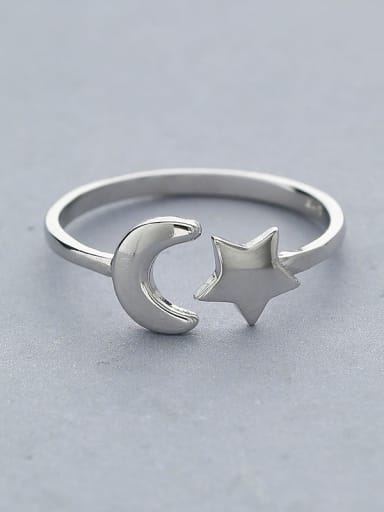 All-match Moon And Star Shaped Ring