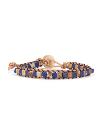 Retro Style Colorful Woven Polyamide Bracelet