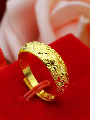Couples Gold Plated Geometric Ring